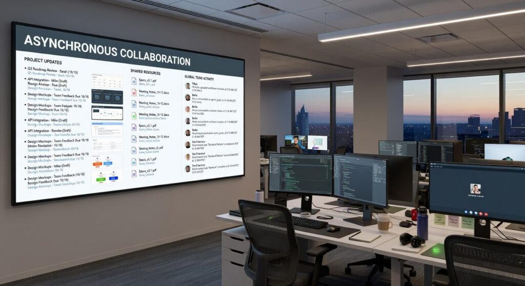 Asynchronous Collaboration