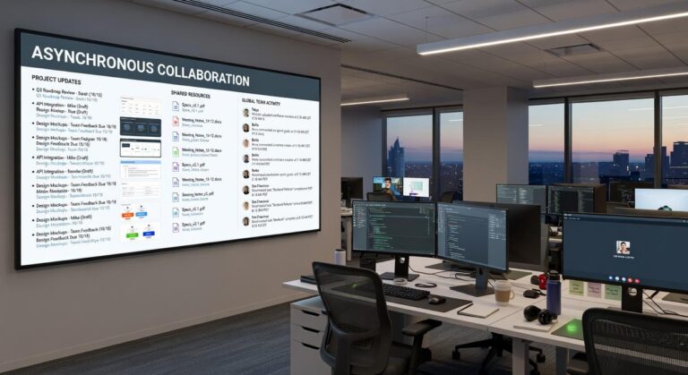 Asynchronous Collaboration